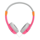 Headphone Infantil Rosa Para Crianças Multilaser Fun Ph378 Luz N/a