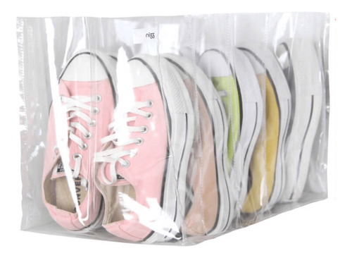 Colmeia Organizadora P/ Sapatos Chinelo Cristal C/ 5 Nichos