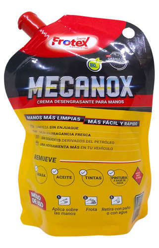 Crema Limpiadora Para Manos - Mecanox Frotex - Doypack ×250g