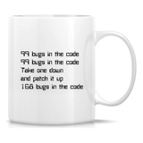 Retreez Funny Mug - 99 Errores En El Software Programador De