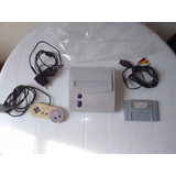 Console Super Nintendo Baby Clone + Jogo Leia A Descrição