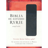 Biblia De Estudio Ryrie Ampliada Rvr1960 Duotono Negro