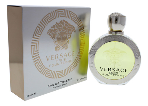 Versace Versace Eros Pour Femme Mujeres 3.4 Oz Edt Spray