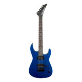 Guitarra Eléctrica Jackson Js Series Js11 Dinky De Álamo Metallic Blue Metalizado Con Diapasón De Amaranto