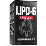 Lipo 6 Hardcore Nutrex Research 60 Capsulas