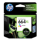 Cartucho Hp 664xl Color Original (f6v30ab) - 2136 2676 3776