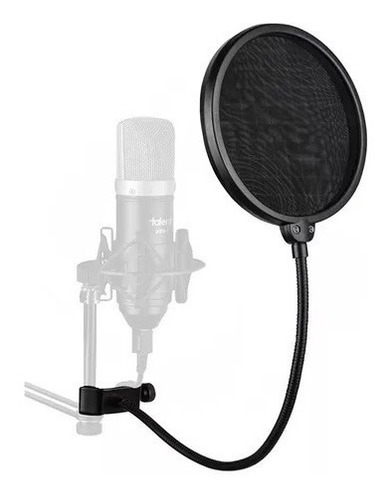 Pop Filter Profissional Para Estúdio / Broadcast / Podcast / Youtuber Filtro Fzone Pf08 - 25459