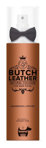 Perfume Colônia Natural Para Cães Machos Butch Leather Hownd
