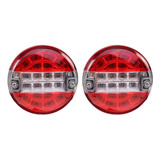 Luz Trasera Led Para Coche, Camión, 2 Unidades, 12 V, 24 V,