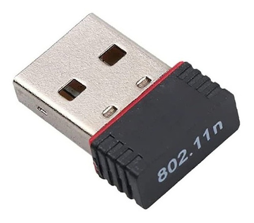 Adaptador Usb 2.0 Wifi 802.11n Con Antena Wireless 300mbps