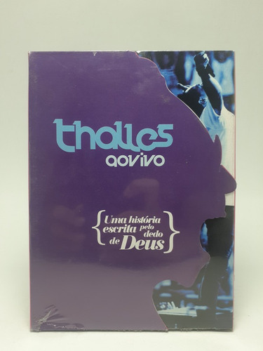 2 Dvds Thalles, Uma Hístótia Escrita Pelo Dedo De Deus