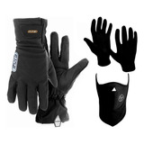 Guantes Punto Extremo Pb28 Largos + Primera Piel + Mascara