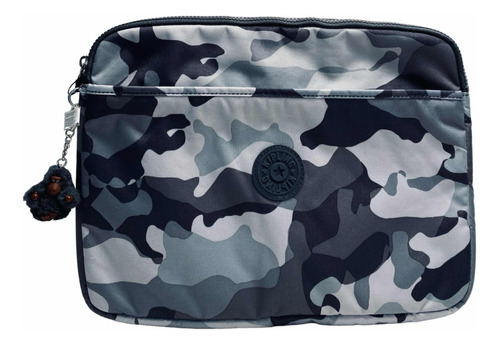 Funda Laptop Kipling Cool Camo Gris Original 14 PuLG Ac8203