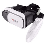 Vr Box Oculos Realidade Virtual Cardboard 3d Rift + Controle