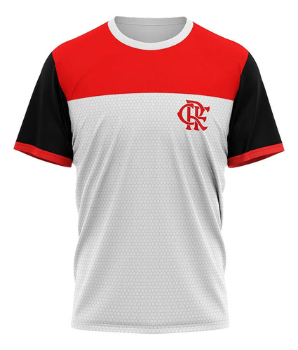 Camiseta Braziline Flamengo Sark Masculina - Branca