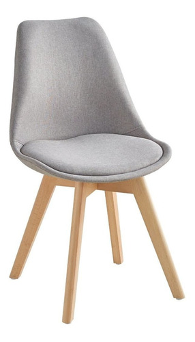 Silla Moderna Minimalista Madera (2 Piezas) Eames