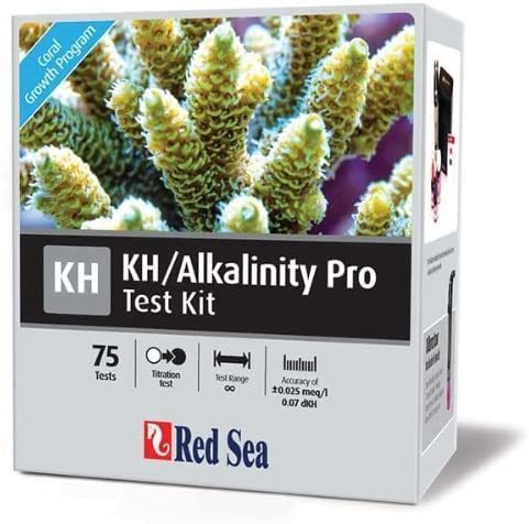 Kit De Prueba Kh Alkalinity Pro De Reef Care - 75 Pruebas Mi