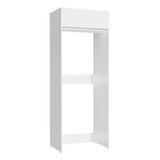 Soporte Para Frigorífico Madesa Glamy Con 1 Puerta Inclinable Color Blanco