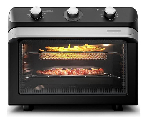 Air Forno Elétrico Mueller 35l Preto Com Função Fryer Mfb35g 220v