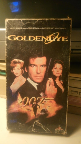 Pelicula Vhs Original 007  James Bond Goldeneye