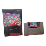 Super Punch Out Snes 100% Original + Manual Original +envío 