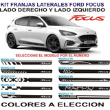 Franjas Laterales Para Autos Ford Focus - Graficastuning