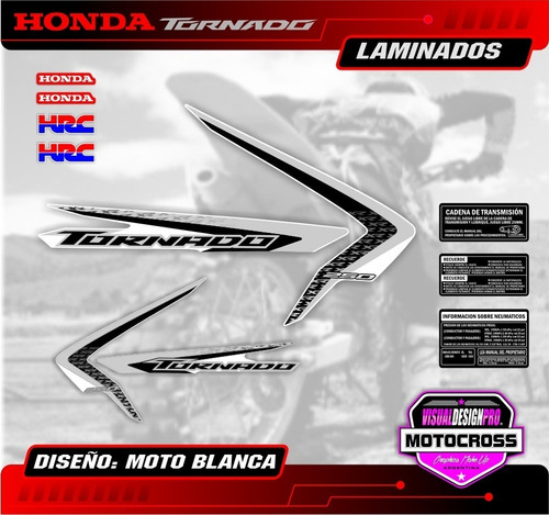 Kit Calcos - Grafica Tornado Xr 250 - 2015