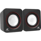 Mini Speaker 2.0 C3tech 3w Sp-301bk - Preto