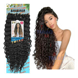 Cabelo Orgânico Barbara Aplique Crochet Rabo 300grs 8 Telas