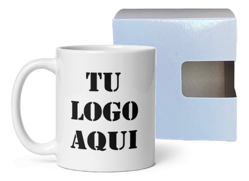 Taza De Ceramica Personalizada, Tu Logo Aqui!!