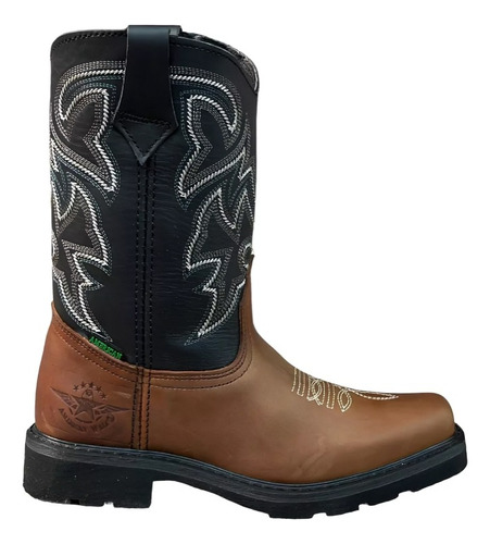 Botas Vaqueras Rodeo Hombre Trabajo Cómodas American Welt