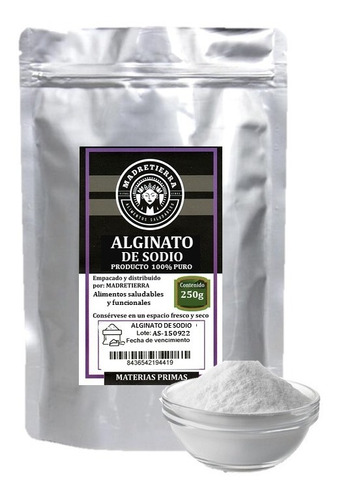 Alginato De Sodio X250g Puro - g a $229