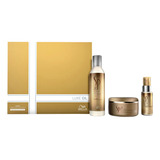 Kit Wella Sp Luxe Oil Shampoo 200ml+ Mascara150ml+óleo 30ml 