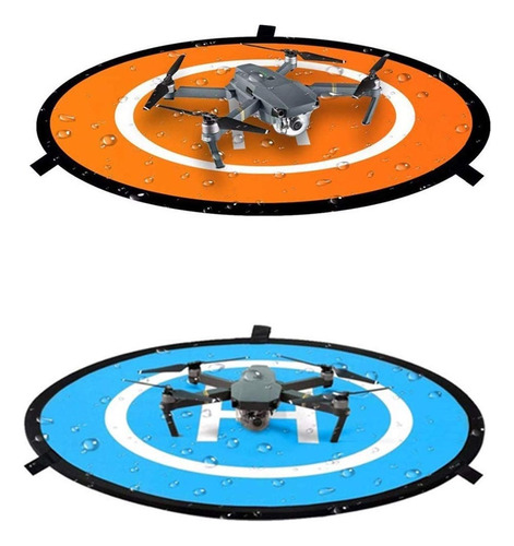 Landing Pad Helipuerto, Pista De Aterrizaje 75 Cm Para Drone