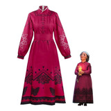 Encanto Abuela Alma Vestido Cosplay Disfraz Para Adult Niños