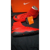 Botines Sintectico Nike Hipervernon Phanton Tf Originales 