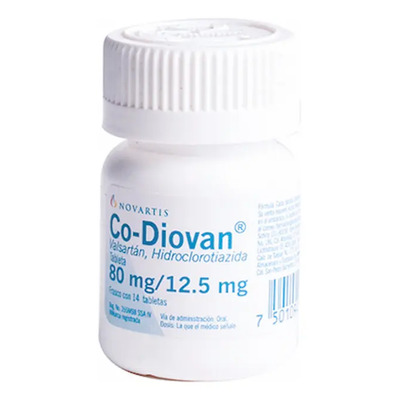 Co Diovan 80\u002F12.5 Mg Frasco C\u002F14 Tabletas - Novartis farmacéutica, s.a. de c.v. | Envío gratis