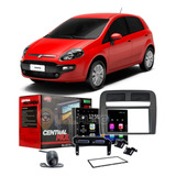 Kit Som Automotivo Android 10 Auto Gps Punto 2008 Até 2012