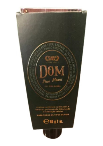 Gel Pós Barba Dom 60ml Flora Pura