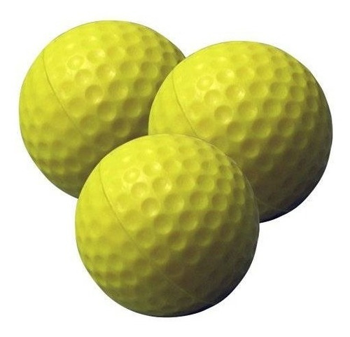 Pridesports Práctica Golf Bolas De Espuma 12 Contador Amaril