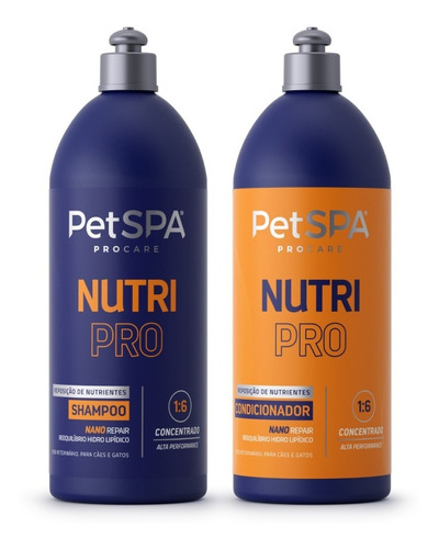 Shampoo E Condicionador Pet Petspa Nutri Pro 1l