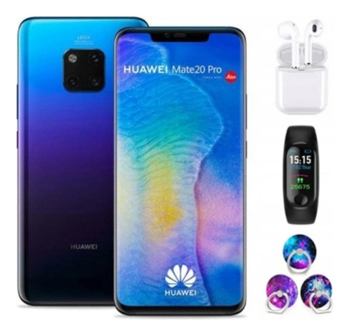 Smartfon Huawei Mate20 Pro Dual Sim 128 Gb Azul Oscuro 8 Gb