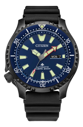Reloj Citizen Promaster Automatico Diver Ny0158-09l Azul