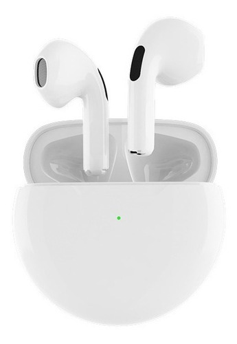 Auriculares In-ear Inalámbricos Bluetooth P63 Tws Blancos 