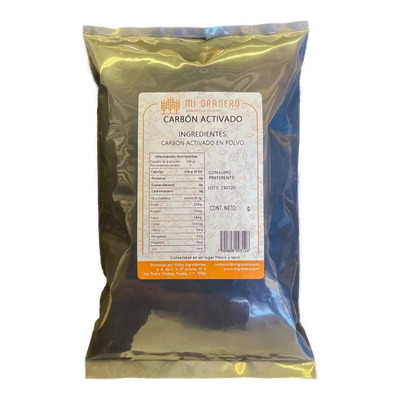 Carbón Activado Polvo Bulto Mayoreo | Envío gratis