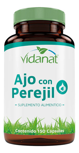 Ajo Con Perejil 150 Cápsulas Vidanat