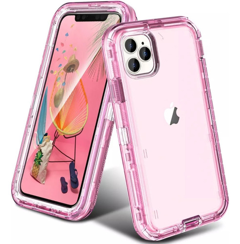 Funda Para iPhone Protección 360 Uso Rudo Resistente Caidas