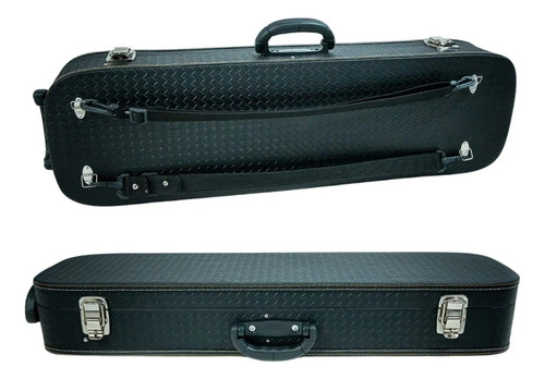 Estojo Case P/ Violino Premium Preto Comporta Hinario Ccb