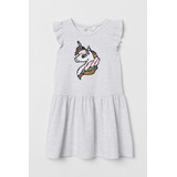 Vestido Unicornio Hym Niña (lentejuelas Reversibles) Último