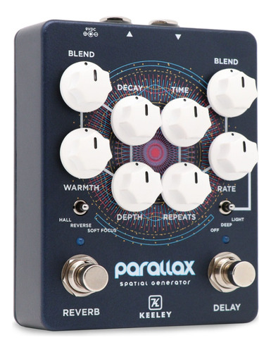 Pedal Keeley Parallax Spatial Generator Para Guitarra Usa